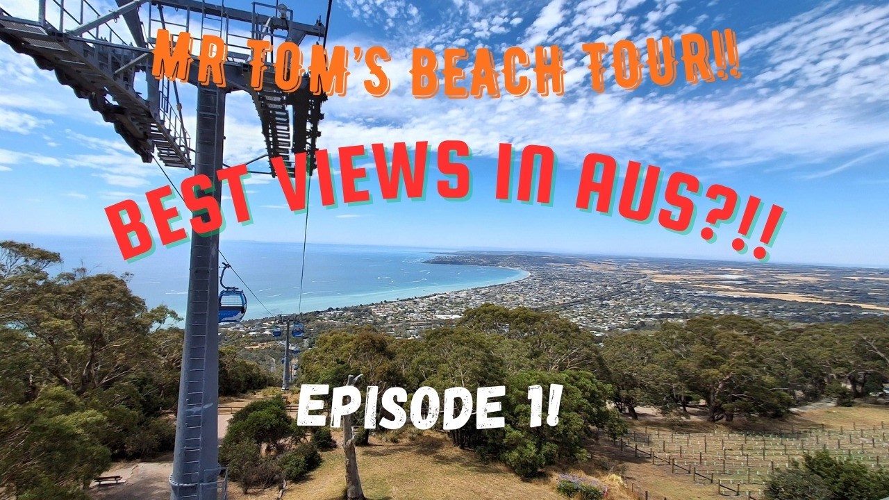 Mr Tom's Beach Tour Ep1! - BEST VIEWS IN AUS?!!! Rosebud Vic