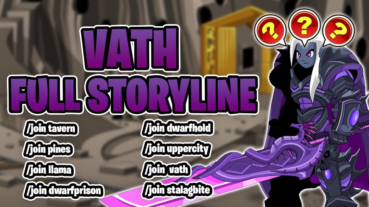 Chaos Lord Vath FULL Storyline Quest Walkthrough - AQW