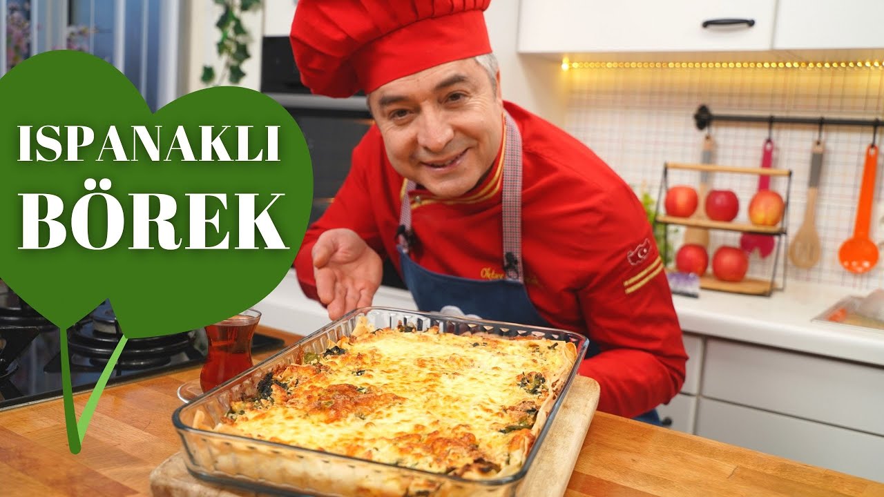 Bu Börek Tarifine Bayılacaksınız❗️Ispanaklı Lor Peynirli Nefis Börek Tarifi 👨‍🍳 CHEF OKTAY USTA