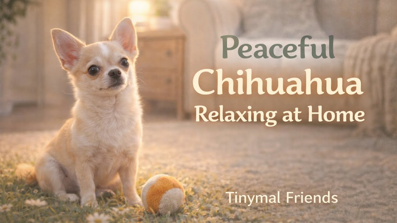 Peaceful Chihuahua at Home | Calm & Cozy Moments