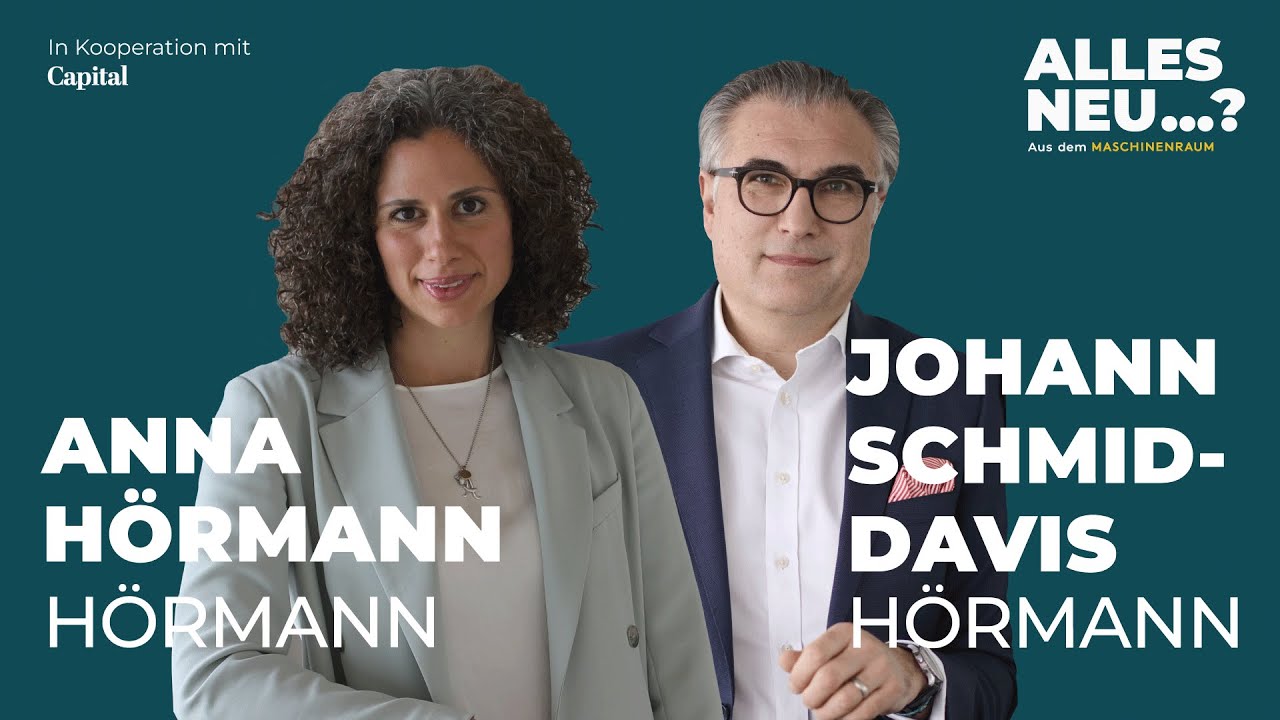 Podcast „Alles neu Aus dem Maschinenraum“ | Folge #54 Anna Hörmann und Johann Schmid Davis