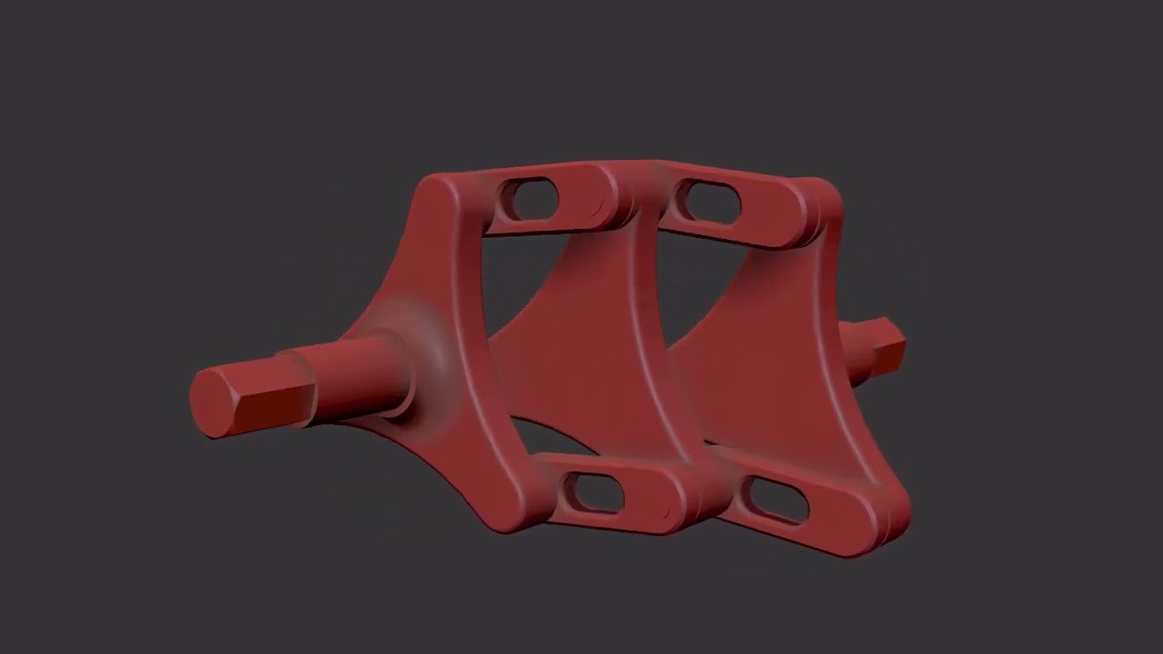 3ds Max - Schmidt coupling rig