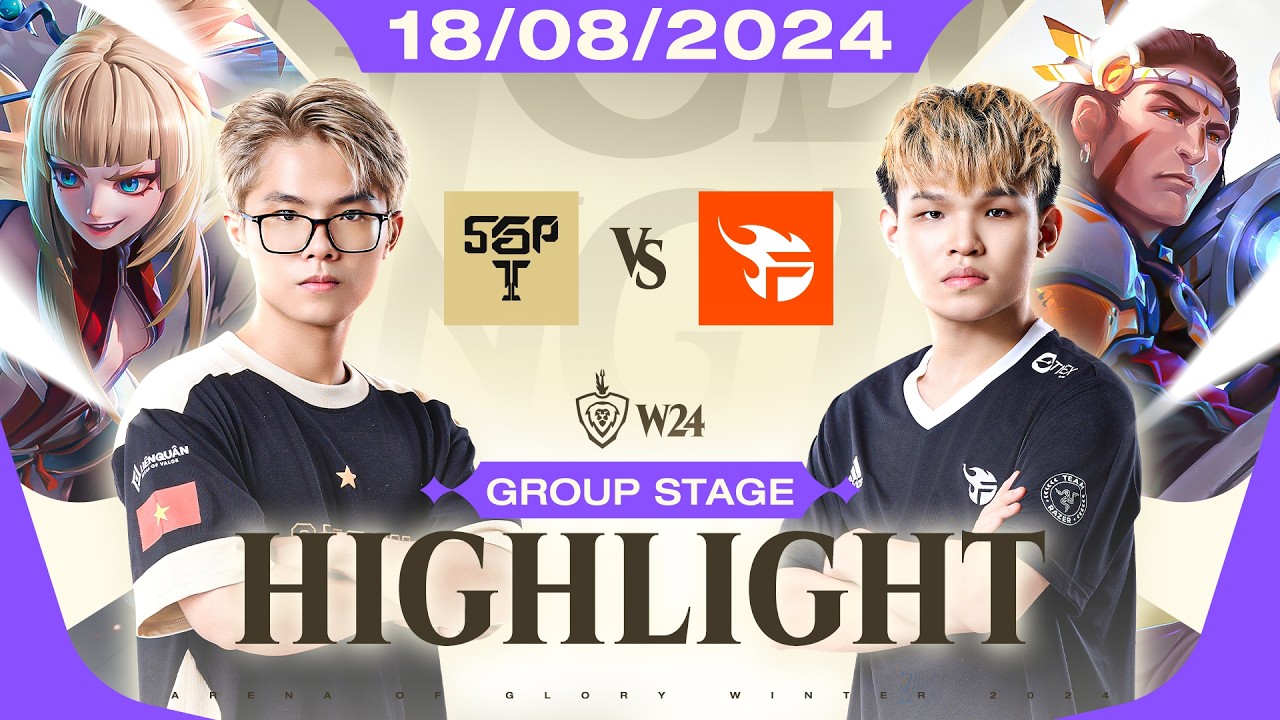HIGHLIGHT: FPT vs SGP - ĐẾ VƯƠNG NĂM ẤY TRỞ VỀ NHÀ | VÒNG BẢNG GĐ1 - ĐTDV MÙA ĐÔNG 2024 (NGÀY 18/08)