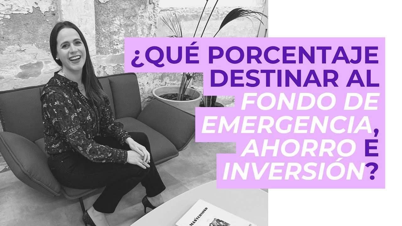 ¿Qué porcentaje destinar al FONDO DE EMERGENCIA, AHORRO E INVERSIÓN? 💸