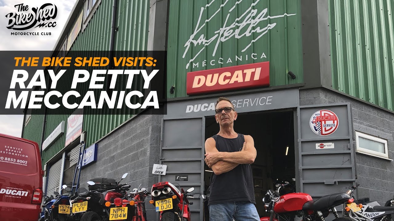 Bike Shed Visits:  Ray Petty Meccanica - Ducati Specialist