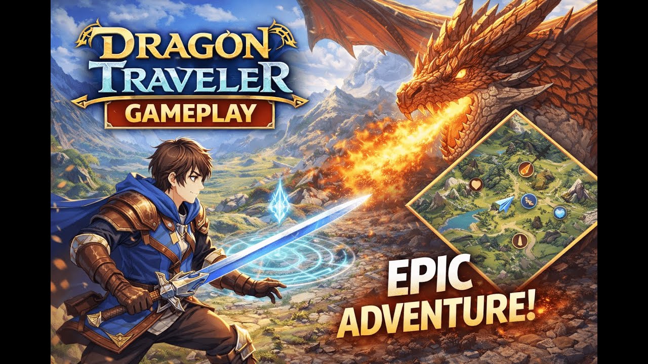 Dragon Traveler Gameplay – Epic Adventure, Exploration & Battles!