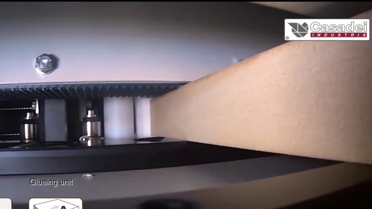 Colador de Cantos 3 pasos Automáticos E321 CASADEI multiMAKINAS