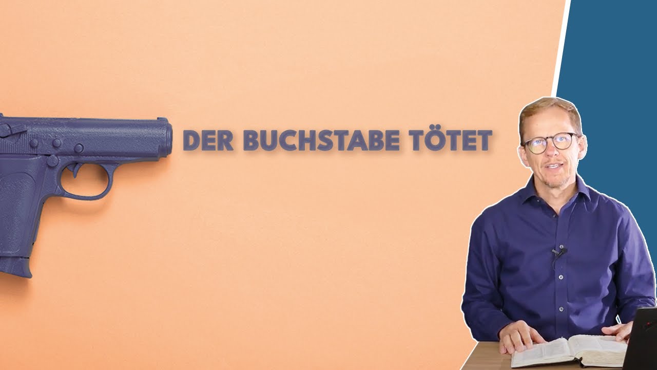 &bdquo;Der Buchstabe t&ouml;tet&ldquo; &ndash; was Paulus wirklich meint (2. Kor 3,6) || Michael Hardt