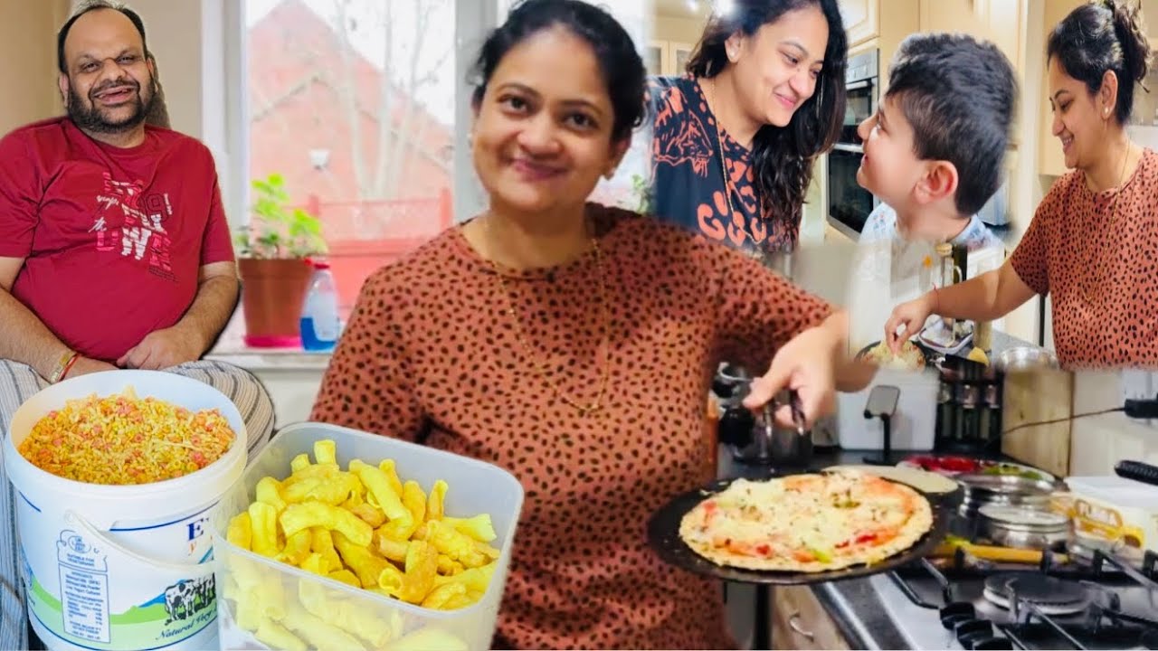 Bhakhri pizza 2 minutes me ready kiya ! Husband ko kiya khush !