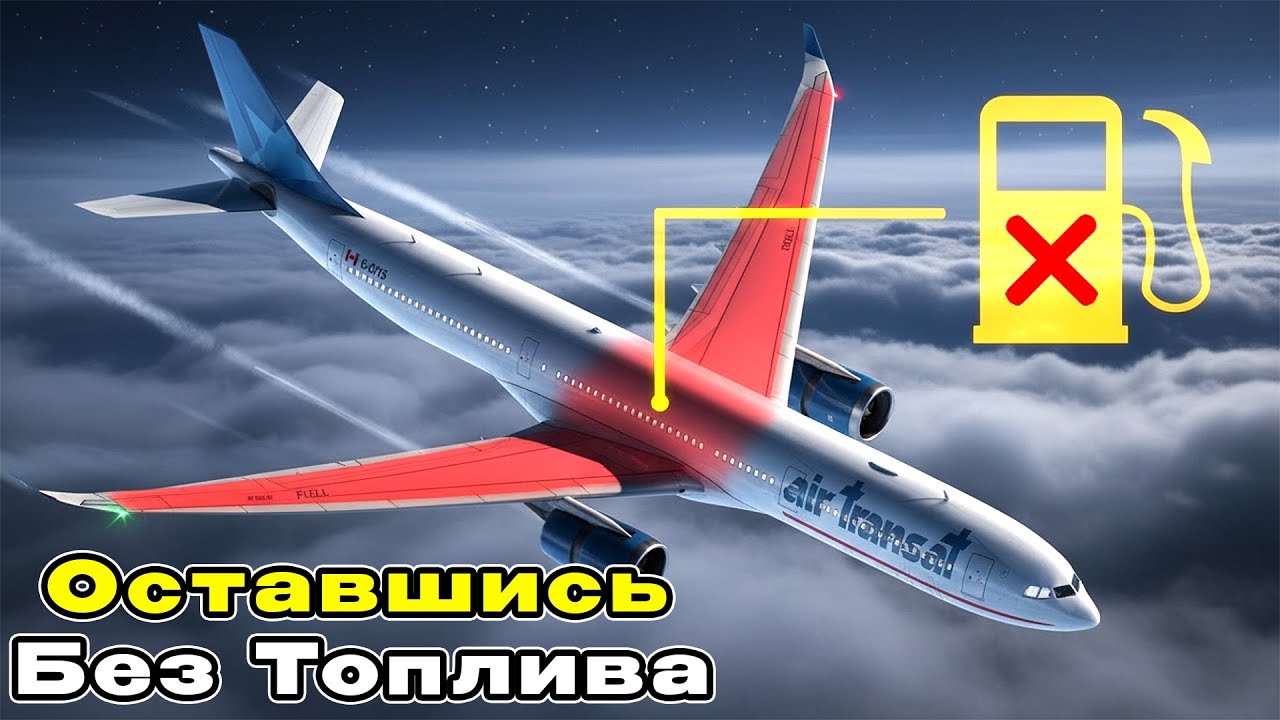 Рейс 236: Нет топлива над Атлантикой!