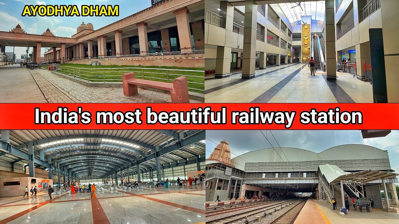 Ayodhya railway station redevelopment/Ayodhya dham junction/Ayodhya ram mandir vlogs