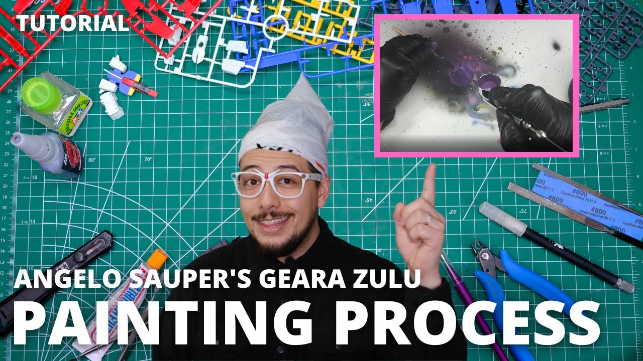 Let's Build Together - Angelo Sauper's Geara Zulu Part 2: How I Paint
