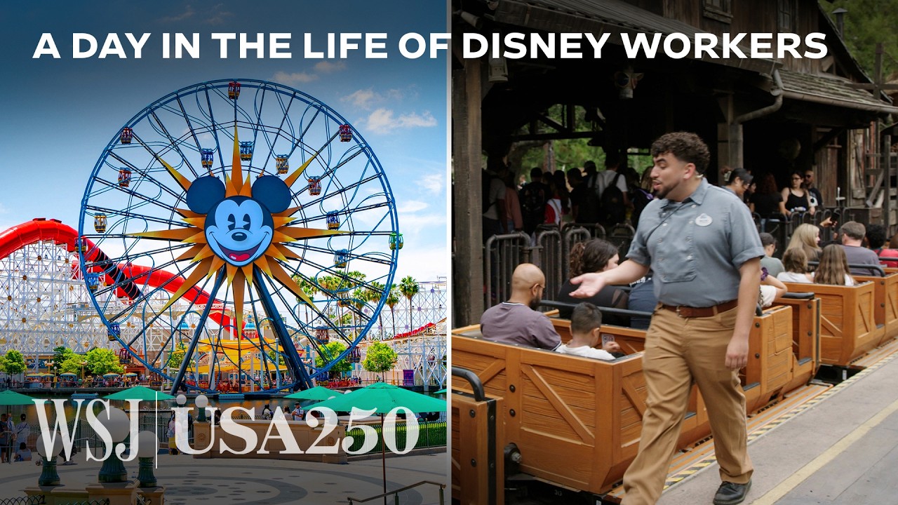 How 36,000 Workers Run Disneyland Like a Small City | WSJ