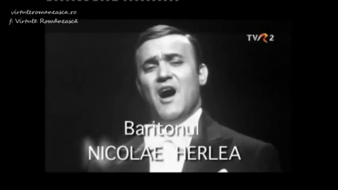 Николае Херля великий баритон 20 века