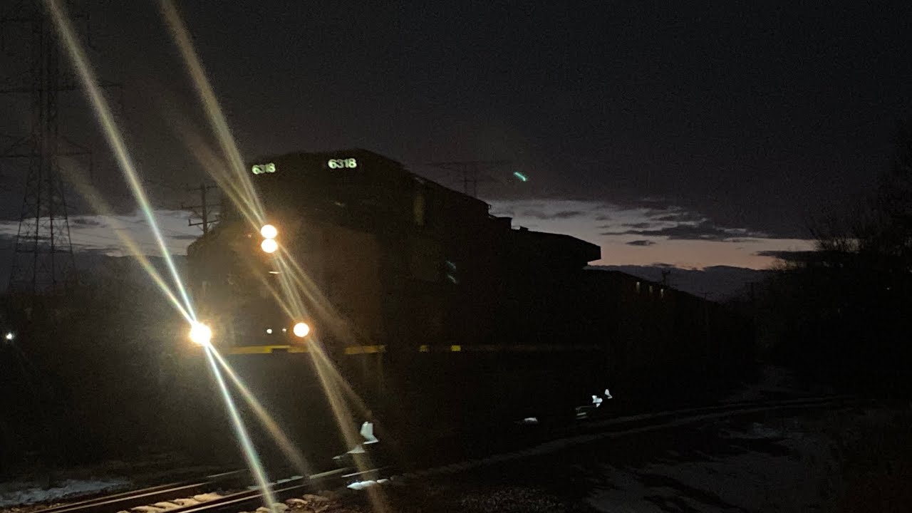 UP 6318 (Southern Pacific) on Edgewater Coal Loads - 2/12/2026 