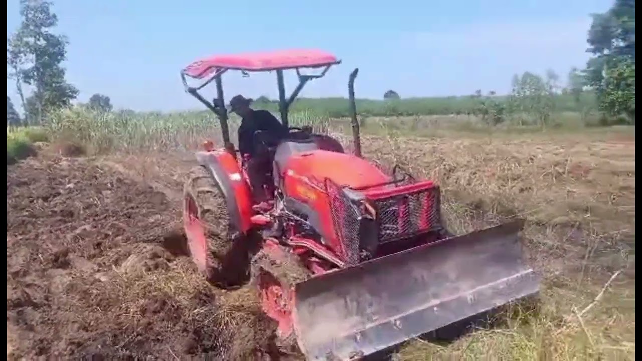 คูโบต้าmu4902 ไถผาน3