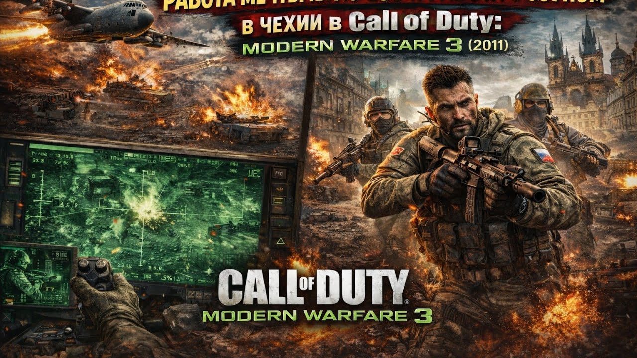 РАБОТА МЕЧТЫ НА АС-130 И РАБОТА С СОУПОМ В ЧЕХИИ в Call of Duty: Modern Warfare 3 (2011)
