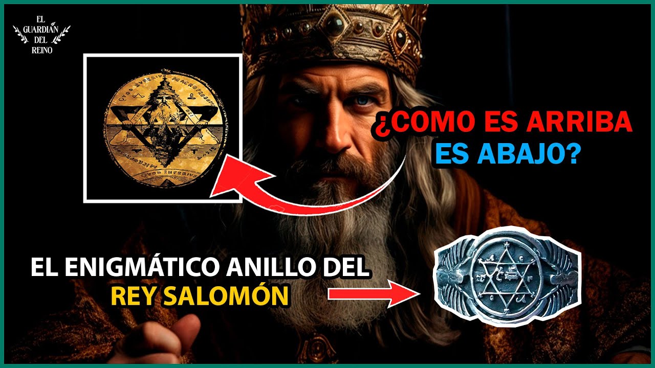 💍EL ENIGMÁTICO ANILLO DEL REY SALOMÓN ♦ CAPAZ DE CONTROLAR DEMONIOS ♦ OBJETOS MÁGICOS