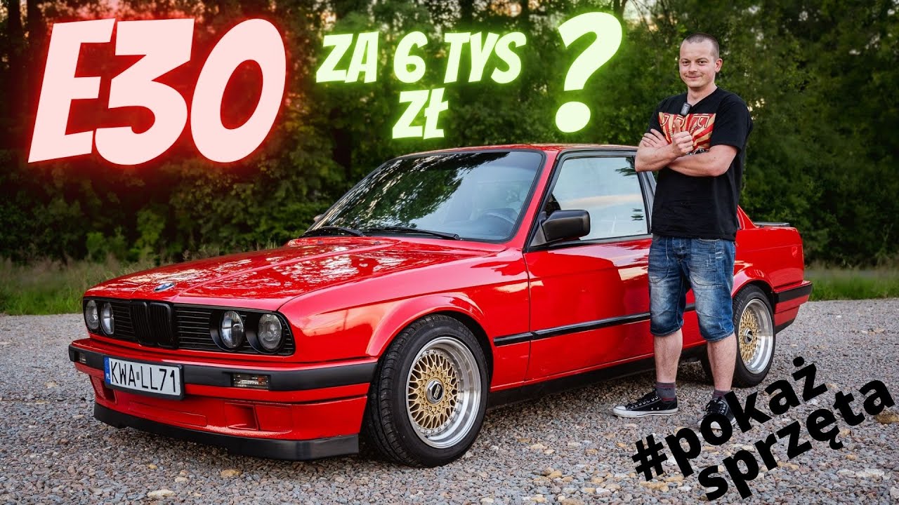 BMW E30 318i ile teraz jest warta?? #pokażSprzęta