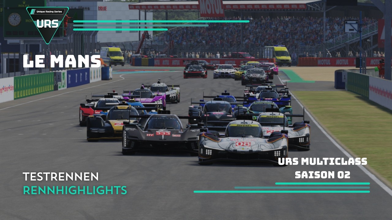 Le Mans - Highlights | S02-Testrennen | Multiclass-Meisterschaft
