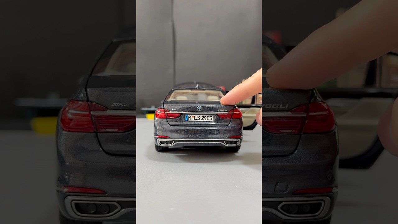 Unboxing Bmw 7.50 Li Diecast Model Car  #car #automobile #diecast