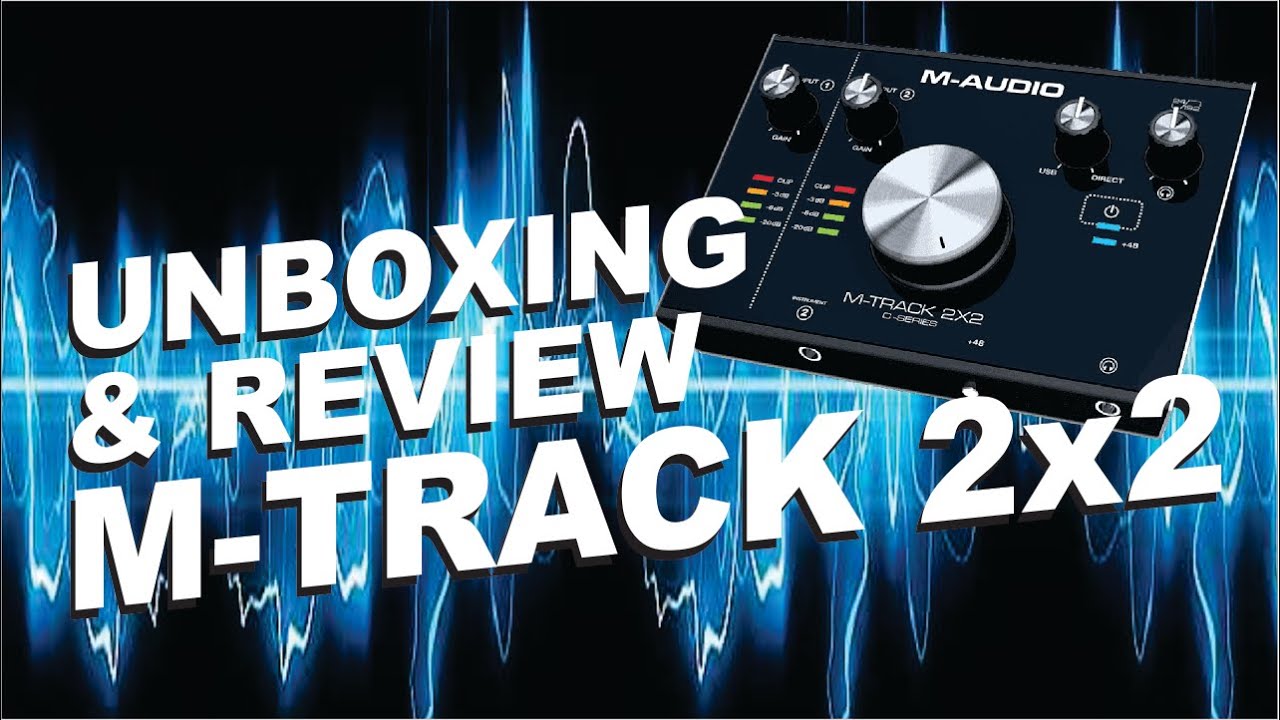 (Pt-Br) Interface M-Audio M-Track 2x2 | UNBOXING e REVIEW