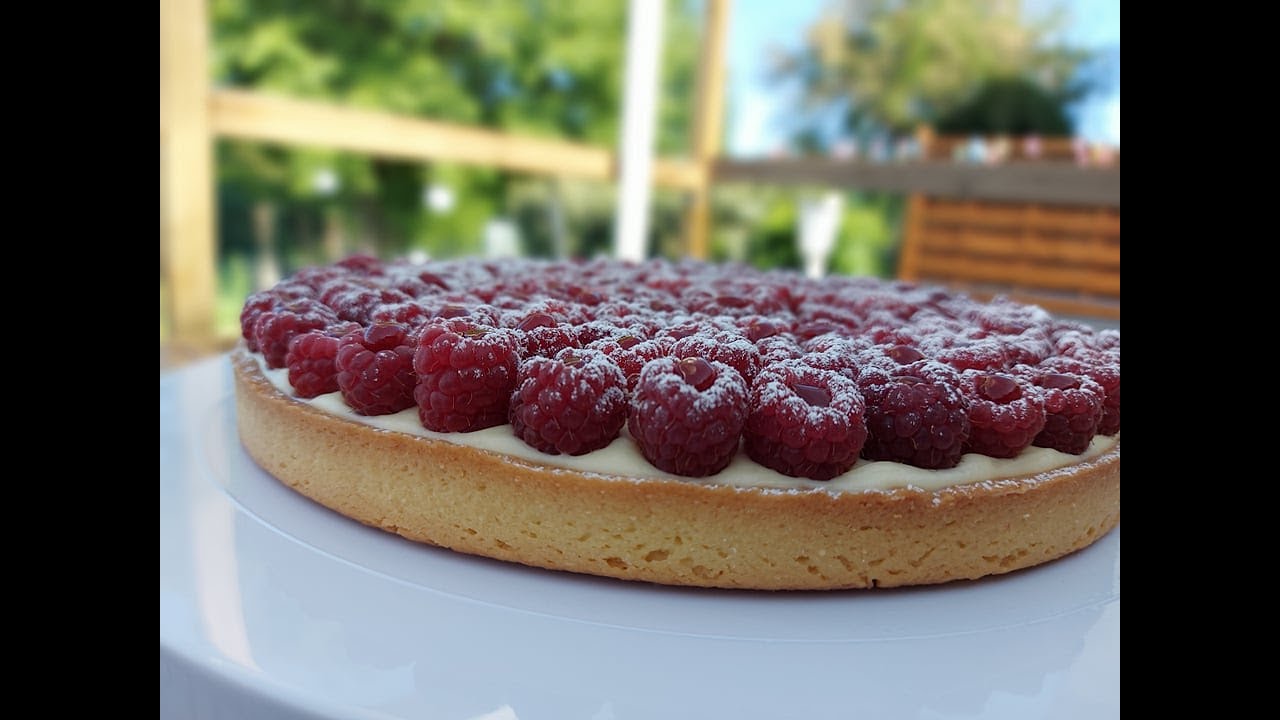 RECETTE DE TARTE A LA FRAMBOISE facile