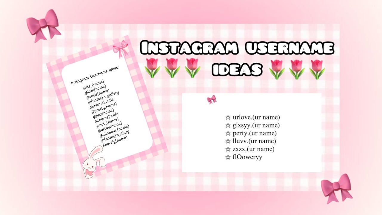 Aesthetic Username Ideas | Unique Username ideas for instagram | Username for girls | #yt #username 