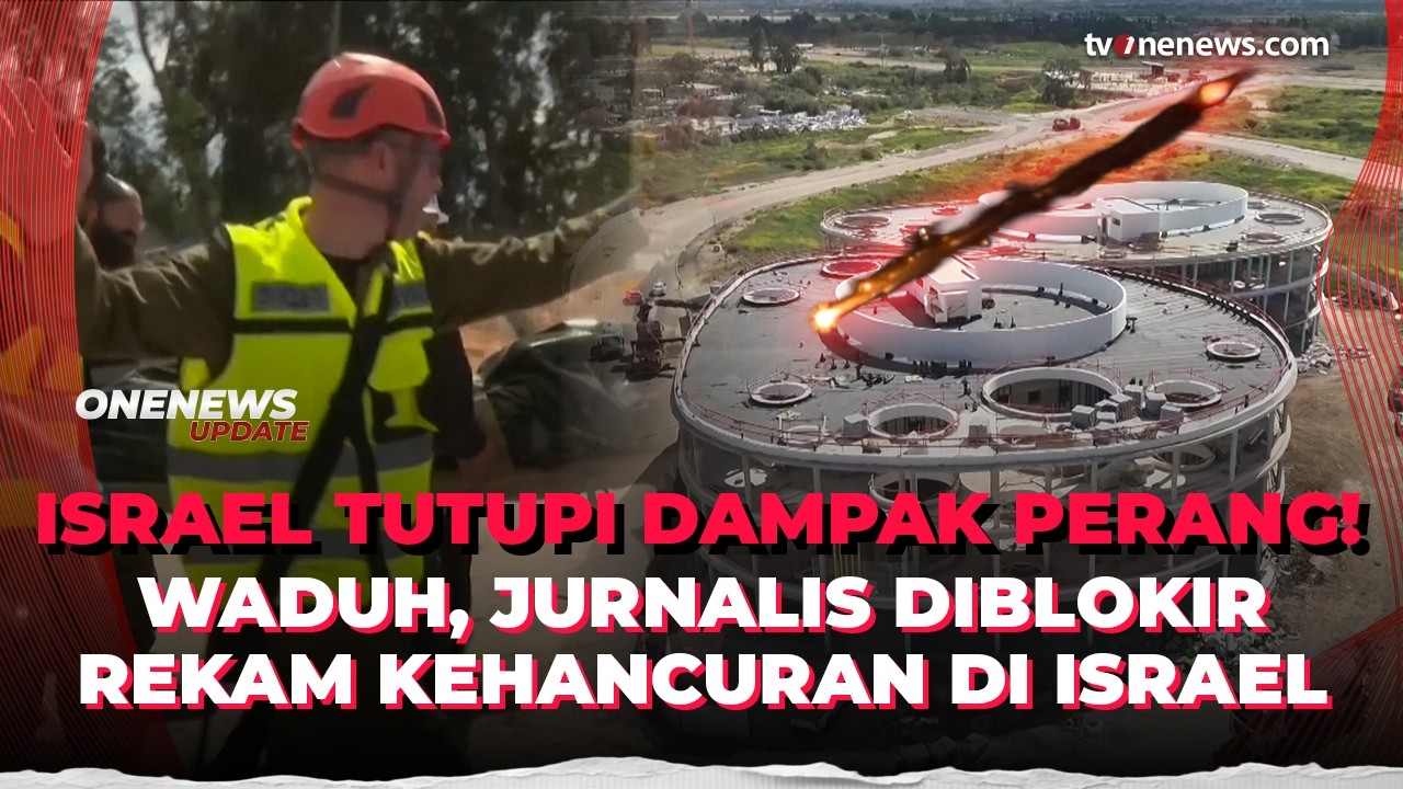Israel Babak Belur Dibom Iran tapi Ditutup-tutupi, Jurnalis Ungkap Fakta! | OneNews Update