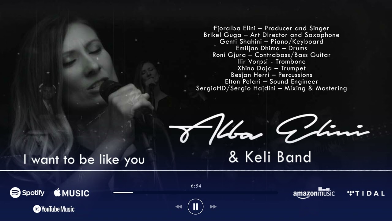 Alba Elini & Keli Band - I want to be like you (cover) *1hr version*