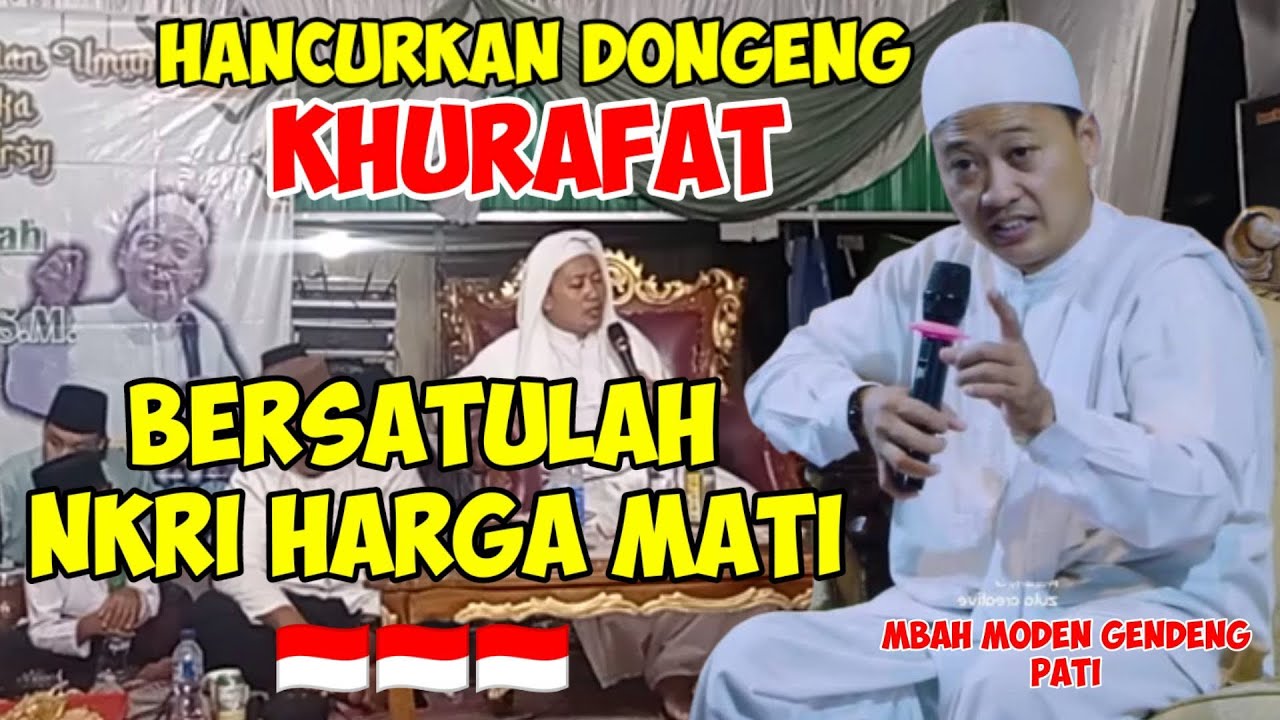 Dongeng Khurafat HABIB RUNGKAD 😡 Ngaji & Sholawat Kh Ahmad Nuryanto Pati Mbah Moden Gendeng
