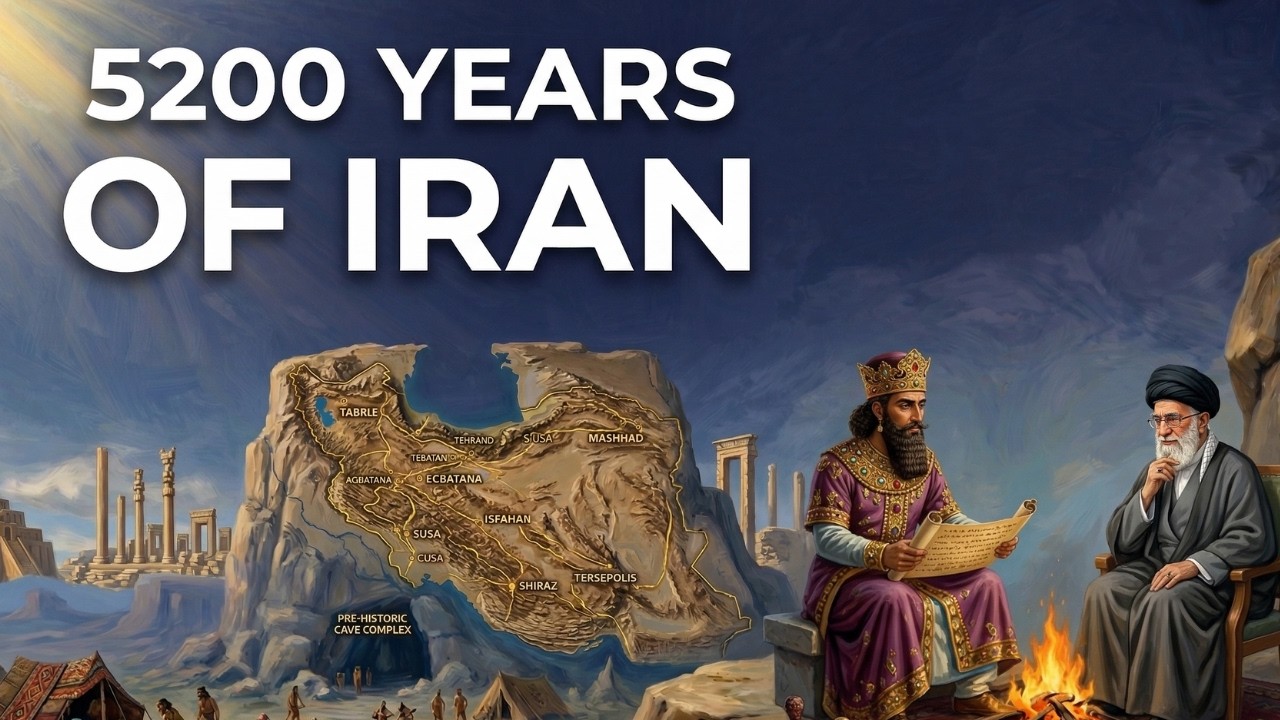 5200 years of Iranian History in 20 Minutes - From Cyrus the Great to Ali Khamenei