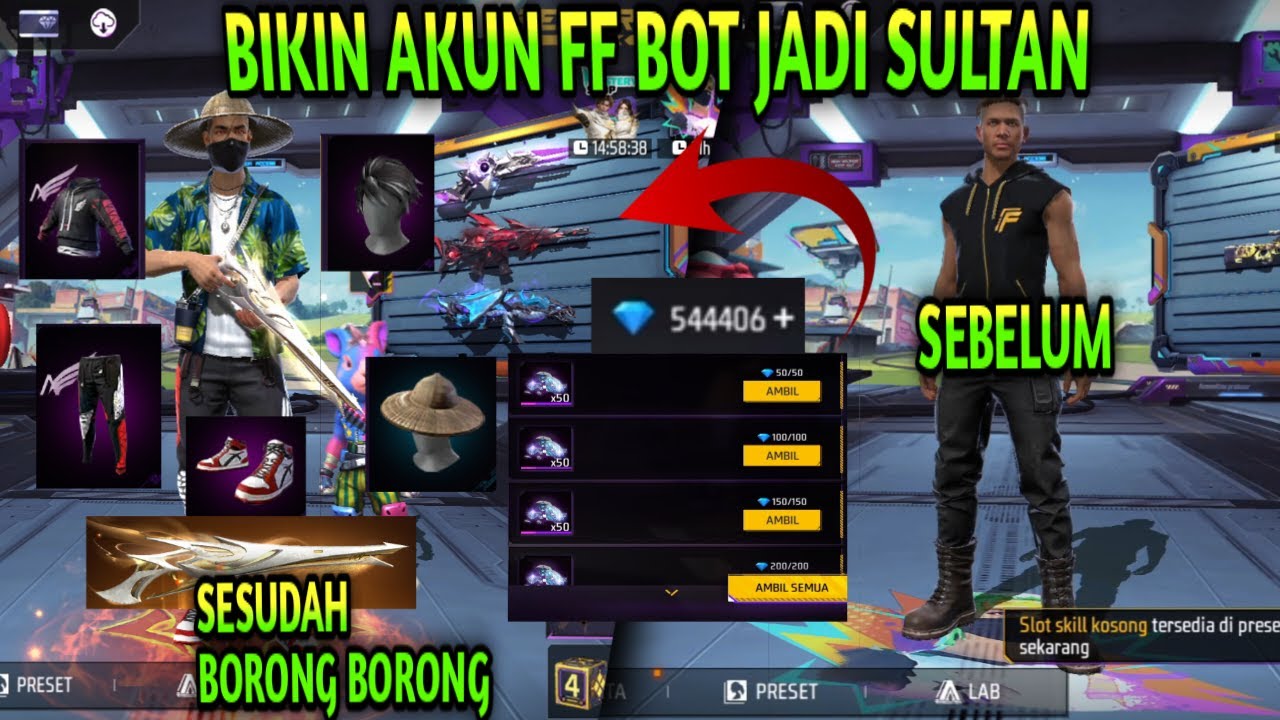 AKU BUAT AKUN BARU, DAN AKU JADIIN AKUN SULTAN🥶