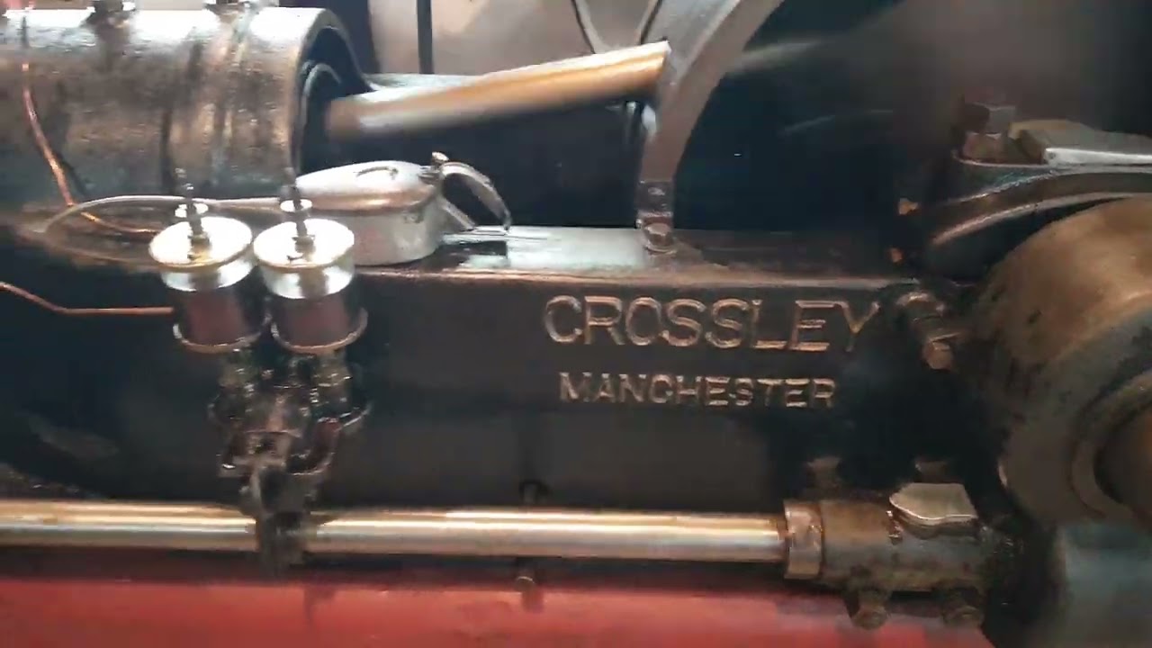 Crossley Diesel Engine at Klondyke Mill