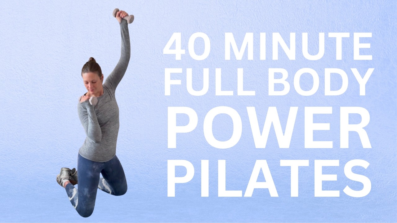 40 MINUTE FULL BODY POWER PILATES || LOW-IMPACT SCULPT & STRENGTH || ALL LEVELS WELCOME
