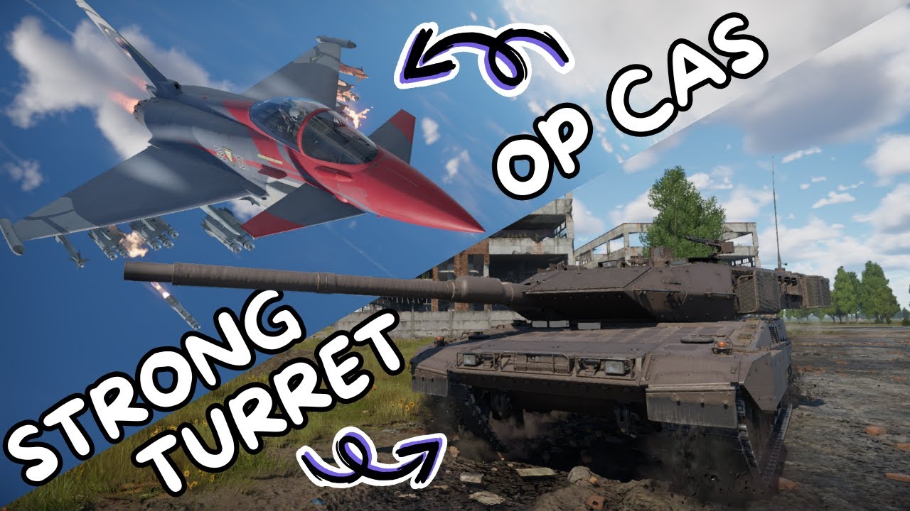 German Top Tier Duo - Leopard 2A7 & Eurofighter Typhoon - War Thunder
