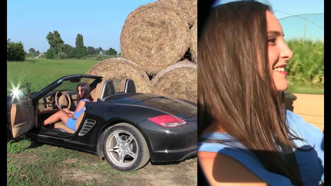⚡️ Code 210 ◾ Miss Iris and her dad Porsche Boxter: drive and burnouts in the country ◾ Pedal Vamp