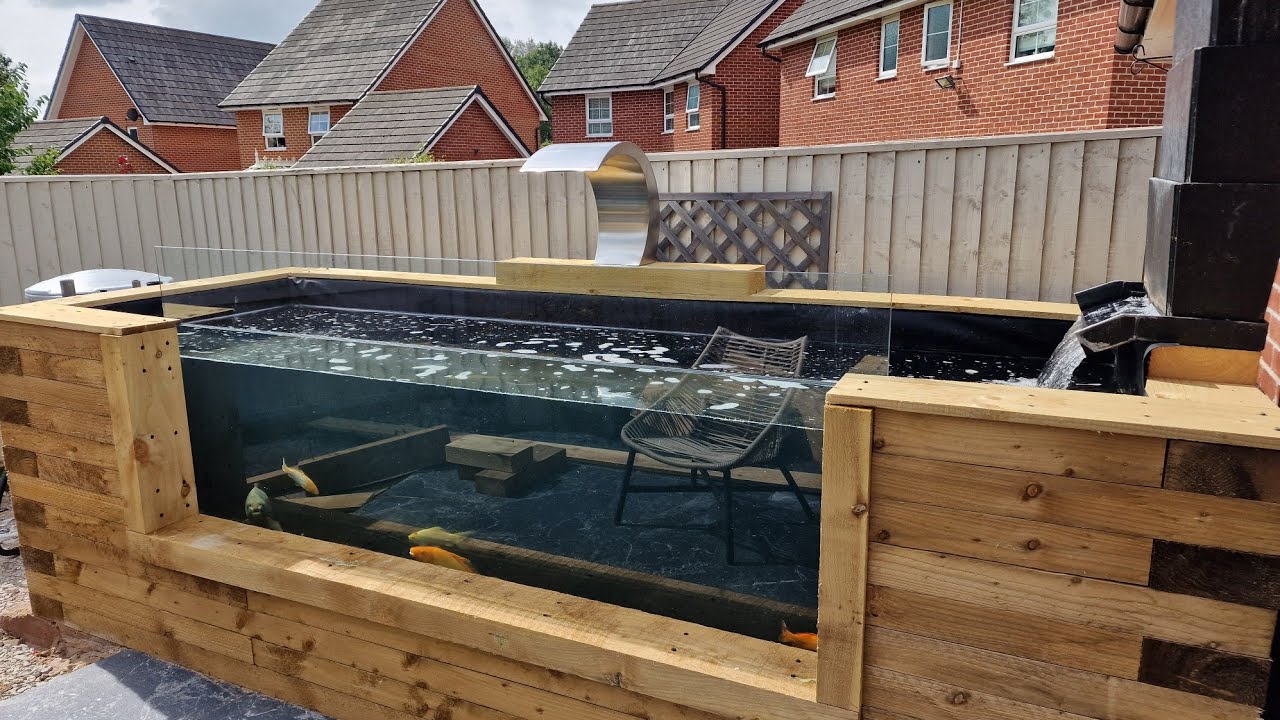CWD Sleeper Pond Kit, Glass & Liner Install