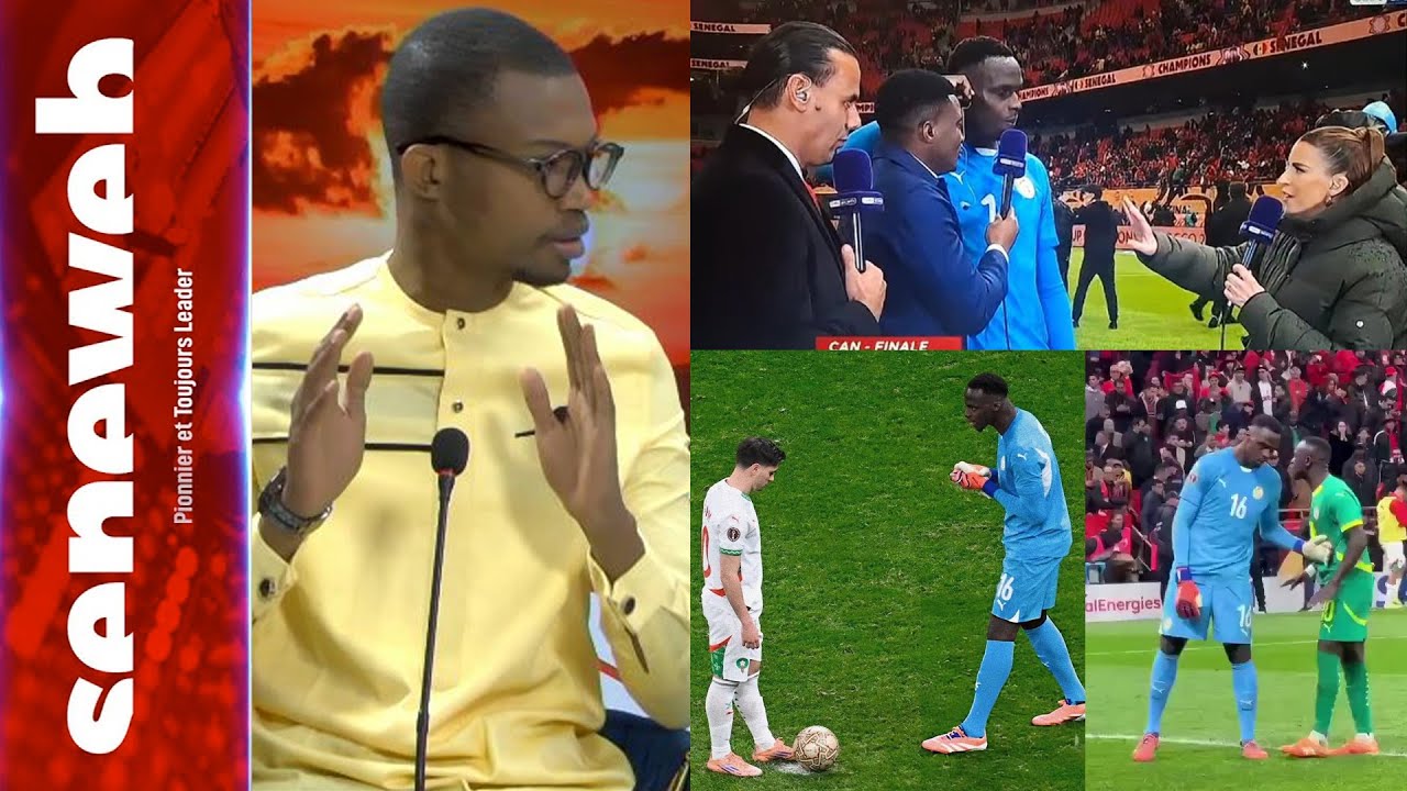 Réponse Salée de Édouard Mendy à Une Journaliste française Qui Prend Une Surprenante Décision...
