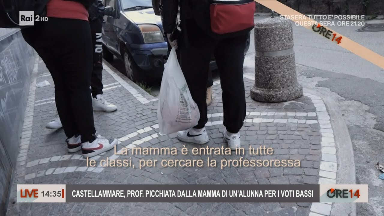 Castellammare, prof. picchiata dalla mamma di un'alunna per i voti bassi - Ore 14 27/03/2023