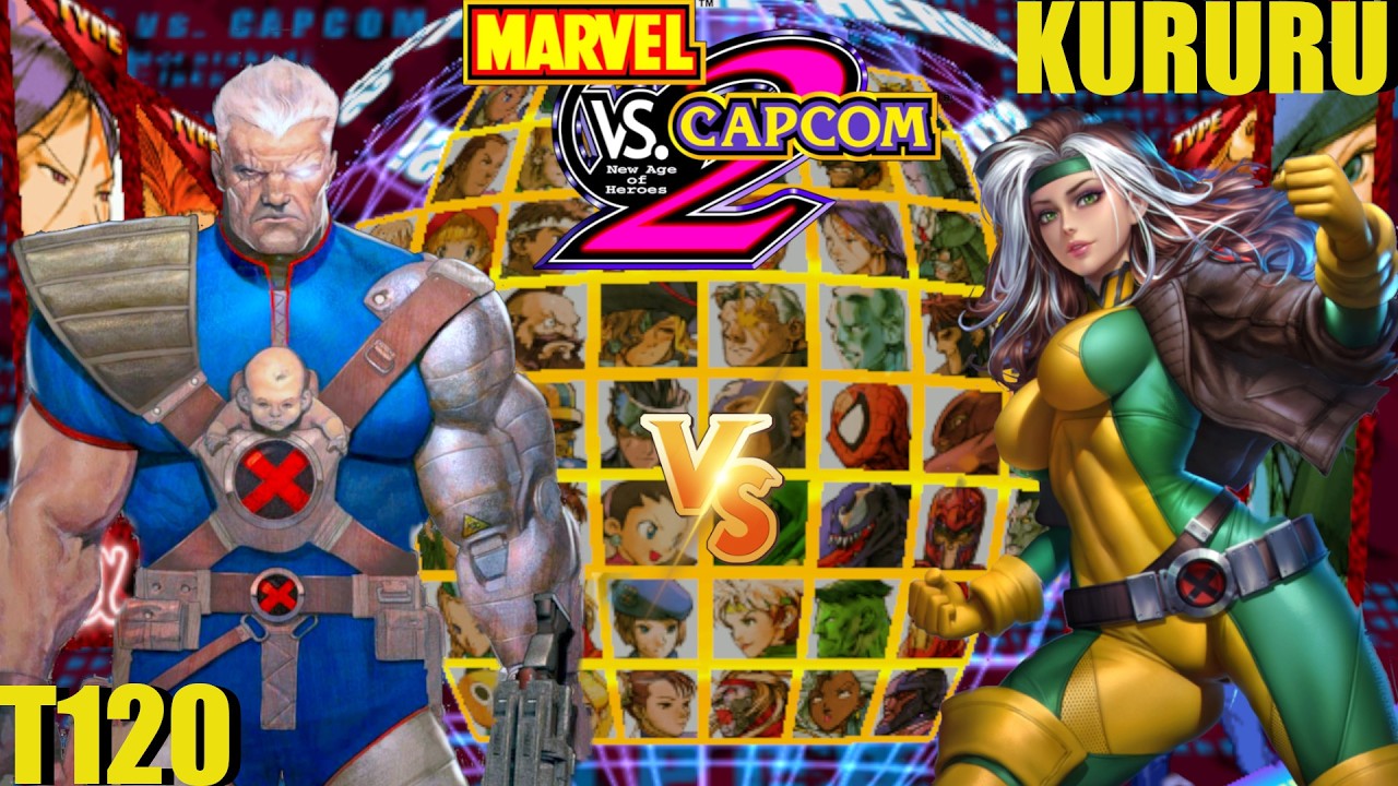 Marvel vs Capcom 2: KURURU vs T120