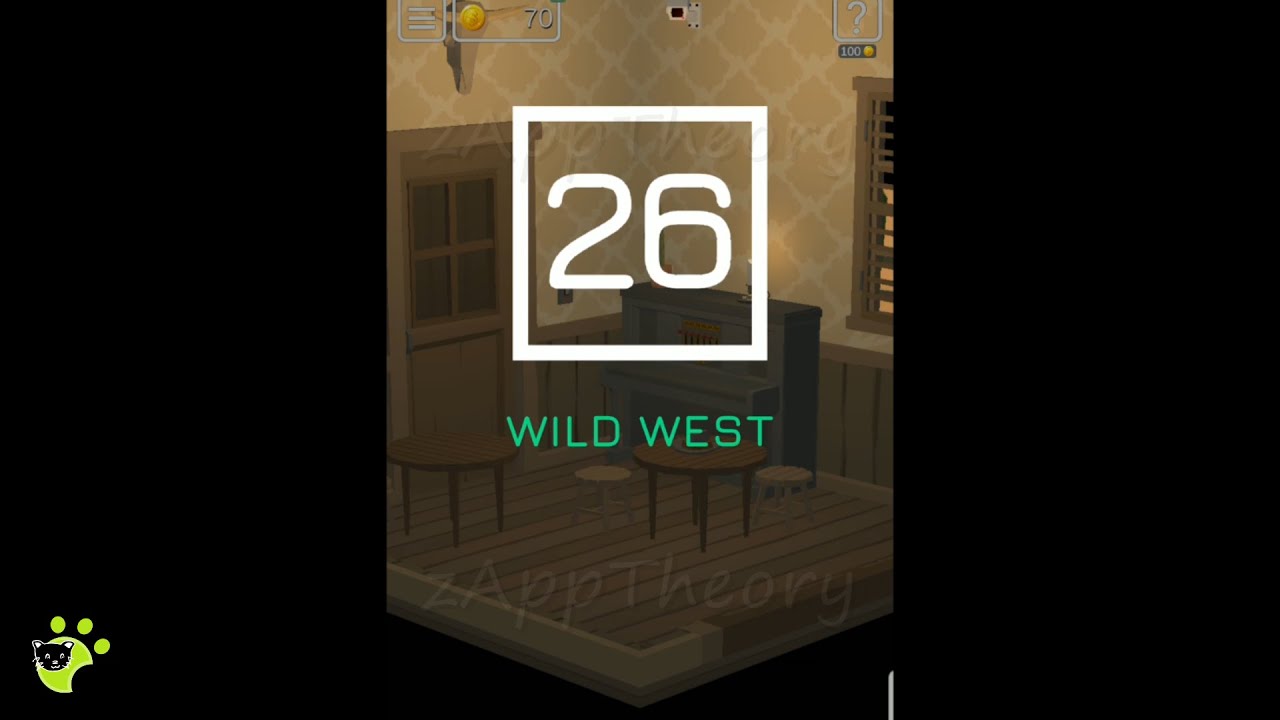 50 Tiny Room Escape 26 Wild West (3/3 Cards) Full Walkthrough (Kiary Games)