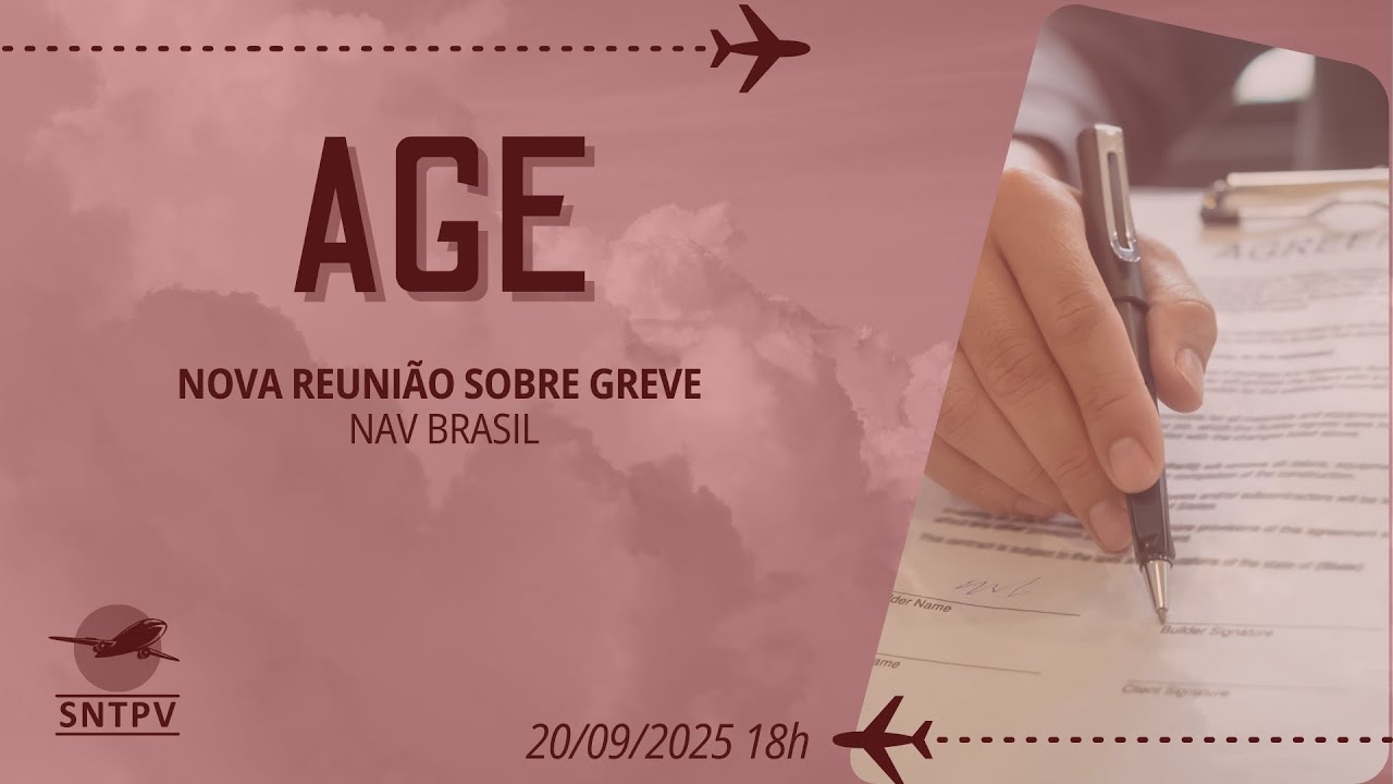 AGE - Nova reunião sobre Greve NAV Brasil