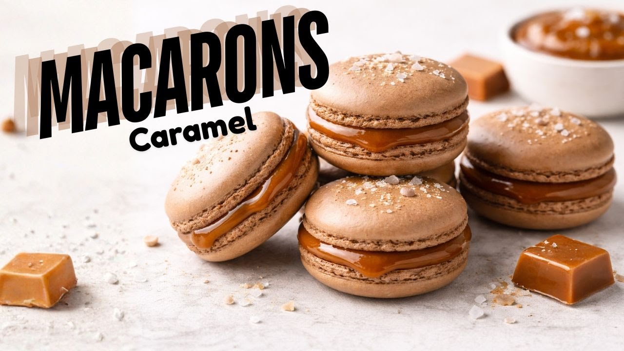 Les macarons caramel beurre salé