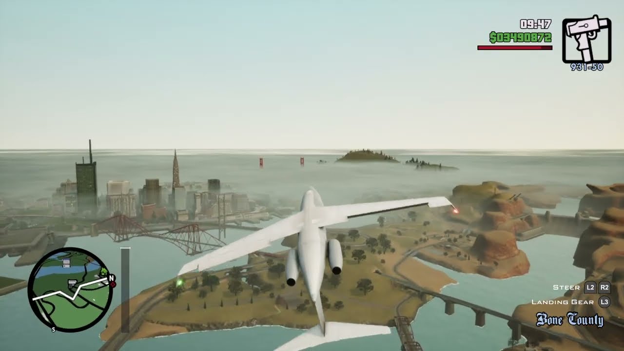 Destroyed the Military Base… Upside Down? (GTA San Andreas)