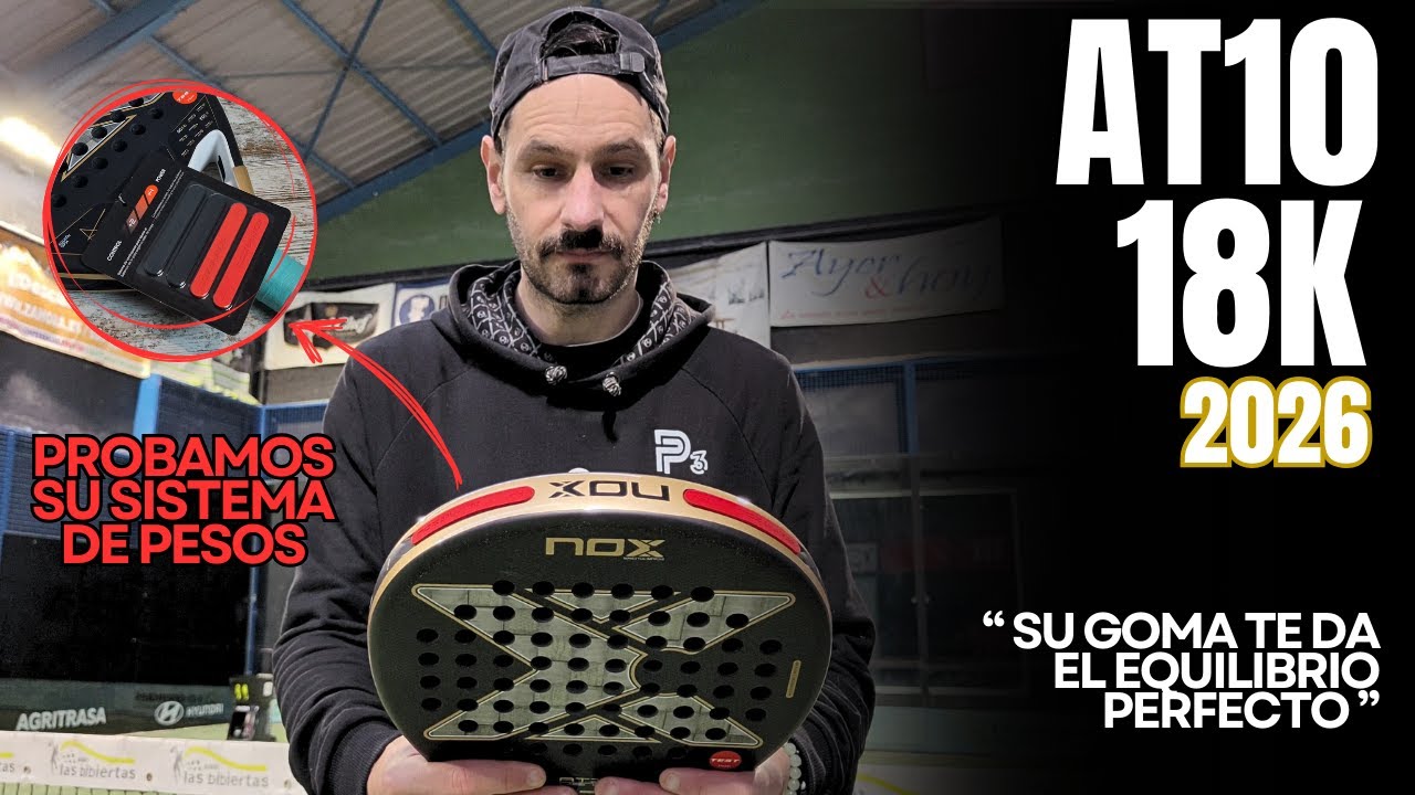 Nox AT10 18K 2026 - El equilibrio perfecto en salida de bola!