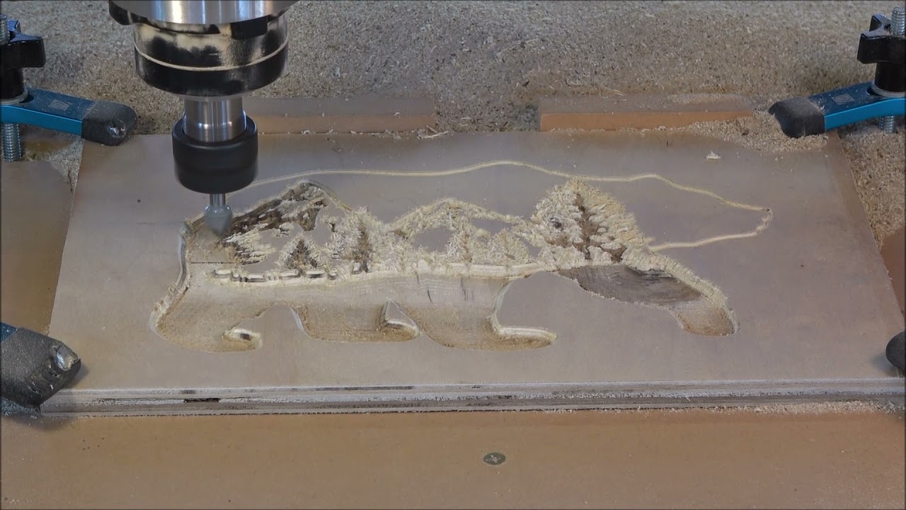 Bear Mountains Graphic (CNC)