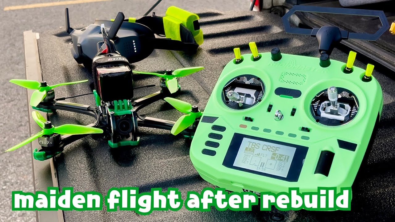 GEPRC Mark5 O3 Re-Maiden Flight