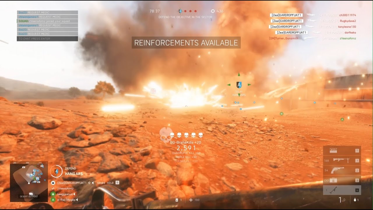 BATTLEFIELD 5 Aerodrome Conquest 4 Massive JB-2 Bombs 112-11 #battlefield5 #battlefield