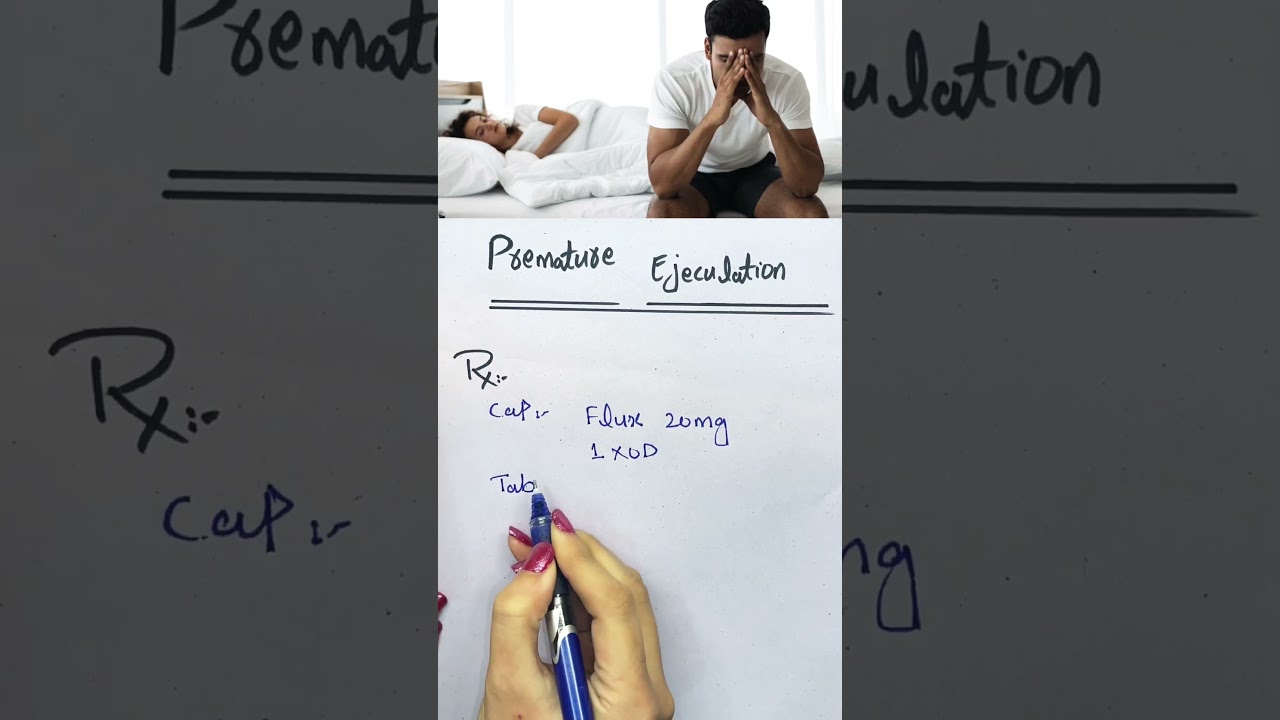 Premature ejection treatment medical information 
